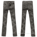 Yong Ladies Snow Washing Skinny Leg Jeans with Stretch (MV13IJJEAGREY)